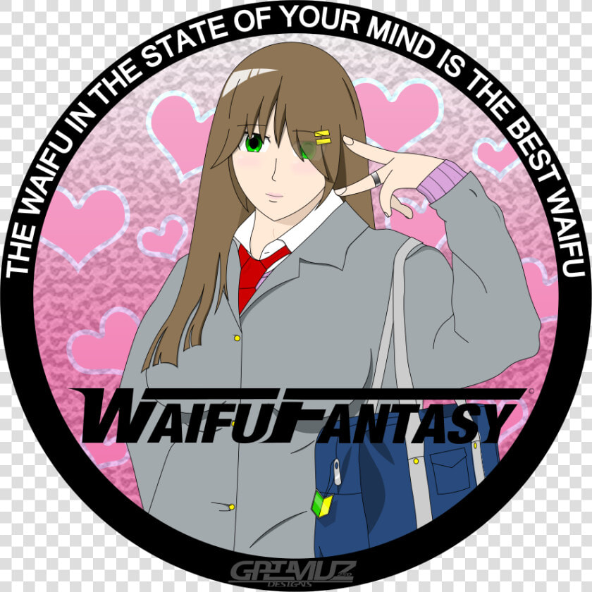 Image Of Waifu Fantasy Ako Love Circle   Rather Be Driving A Titleist  HD Png DownloadTransparent PNG