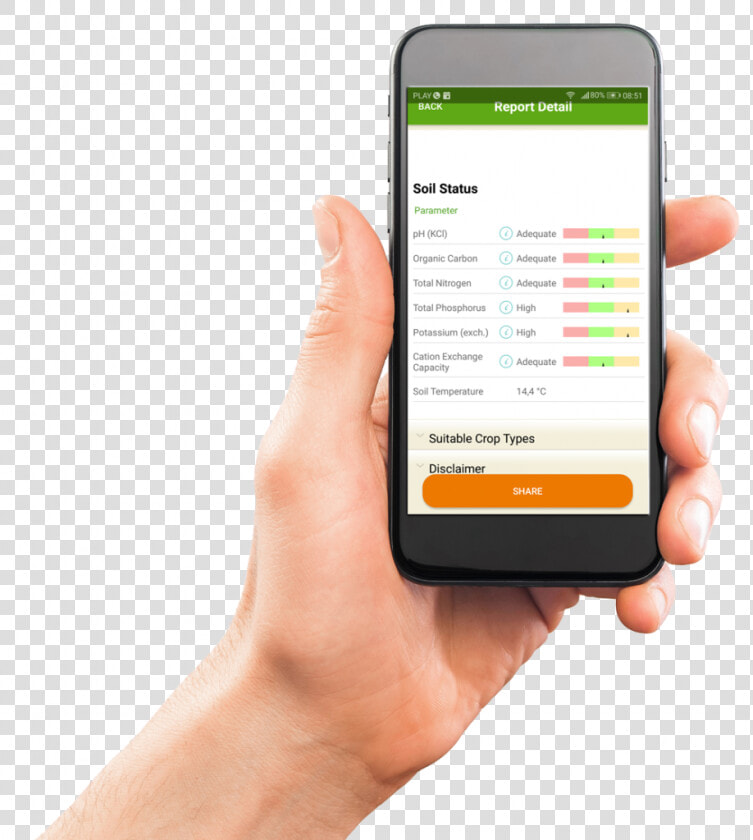 Smartphone Soilcares Result2   Iphone  HD Png DownloadTransparent PNG