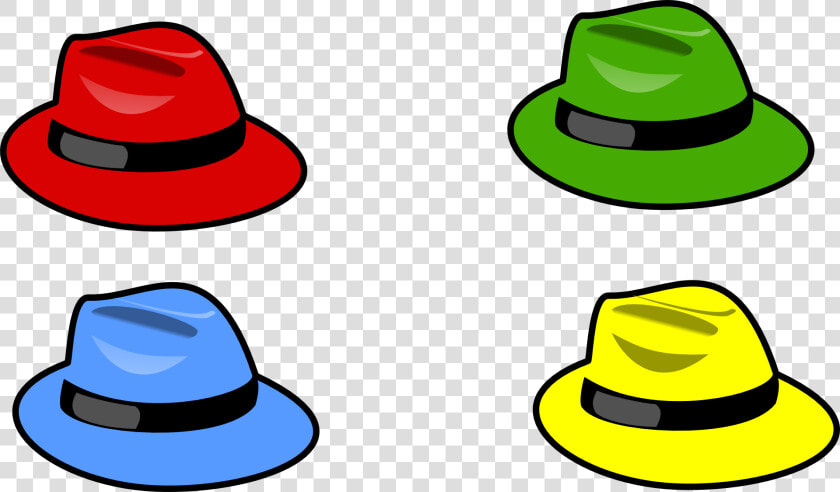 Six Thinking Hats Clothing Clip Art   6 Thinking Hats Png  Transparent PngTransparent PNG