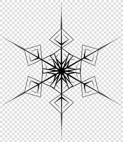 Hexagon Snowflake   Hexagon Transparent Crystal Png  Png DownloadTransparent PNG