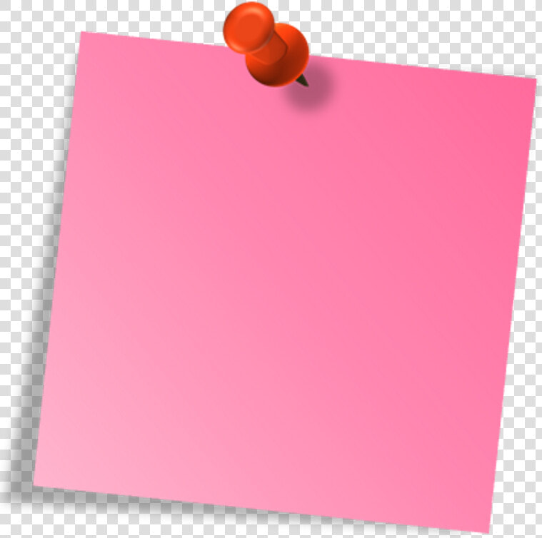 Pink Post It Png   Post It Note Pink  Transparent PngTransparent PNG