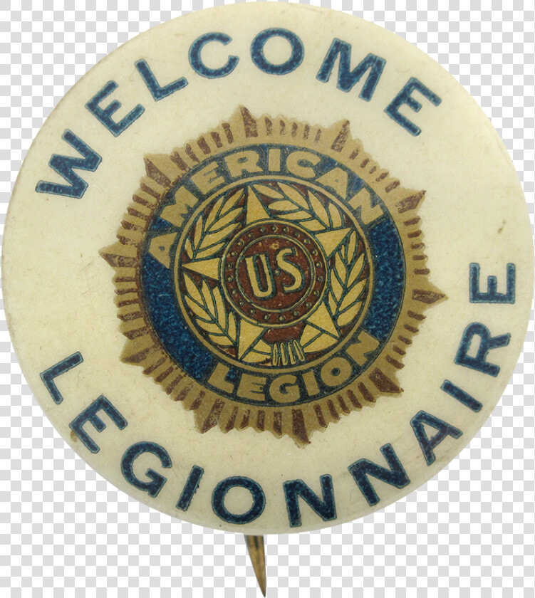 American Legion Welcome Club Button Museum   Badge  HD Png DownloadTransparent PNG