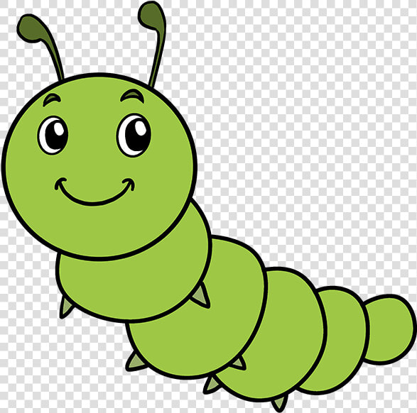 How To Draw A Cute Caterpillar   Cute Caterpillar Drawing  HD Png DownloadTransparent PNG