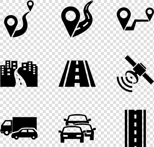 Roads   Road Icons  HD Png DownloadTransparent PNG