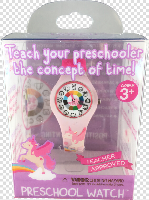 Unicorn Silicone Preschool Watch Packaging  HD Png DownloadTransparent PNG