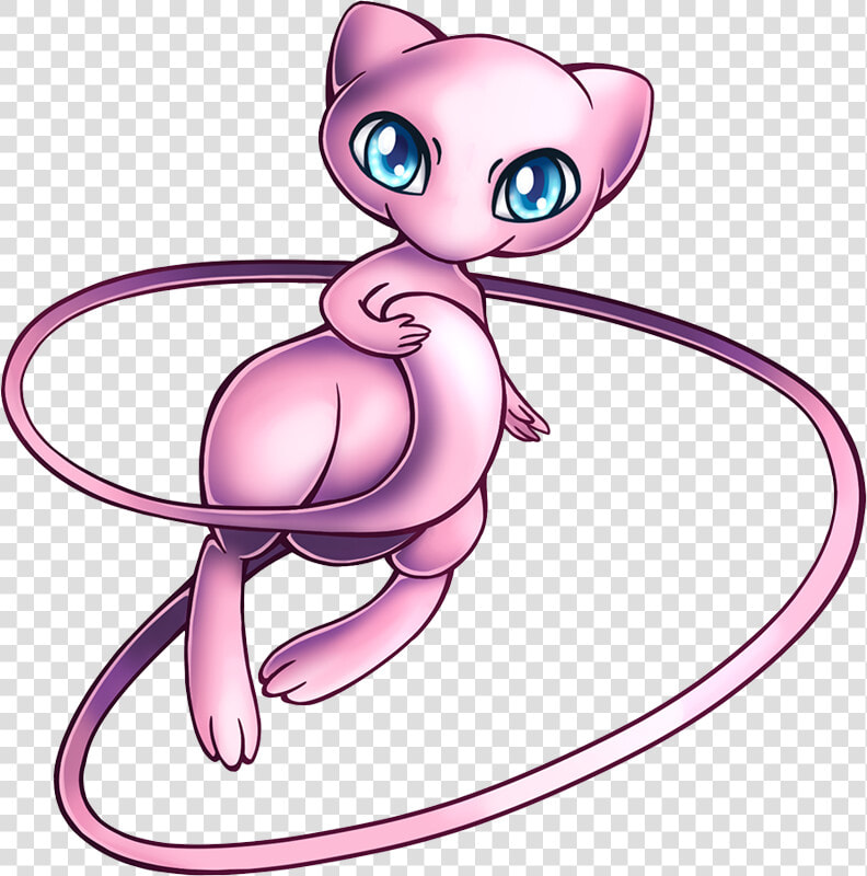 Pokemon Shiny mew Is A Fictional Character Of Humans   Shiny Mew Pokemon Go  HD Png DownloadTransparent PNG