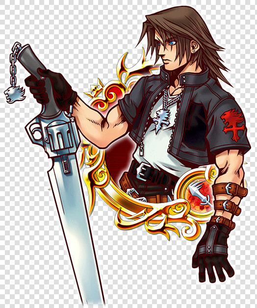 Illustrated Leon   Final Fantasy Characters Belts  HD Png DownloadTransparent PNG