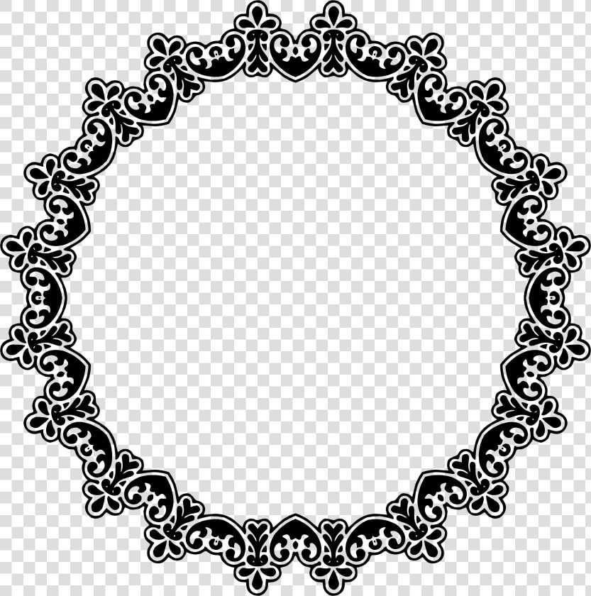 Tool Shape Square Squaretool Rectangle Outline   Flower Round Black And White Png  Transparent PngTransparent PNG