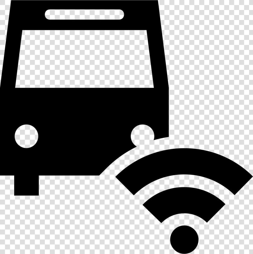 Bus And Wifi Signal Comments   Bus Wifi Icon Png  Transparent PngTransparent PNG