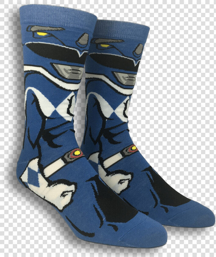 Power Ranger Blue Ranger 360 Socks Class   Sock  HD Png DownloadTransparent PNG