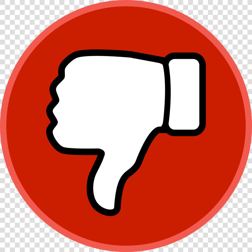 Thumbs Down Circle Clip Arts   Thumbs Down Icon Png  Transparent PngTransparent PNG