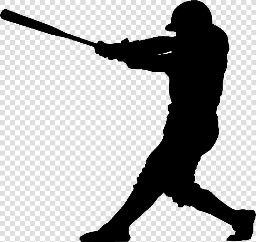 Baseball Player Pitcher Batting Baseball Bats   Silhouette Baseball Player Png  Transparent PngTransparent PNG
