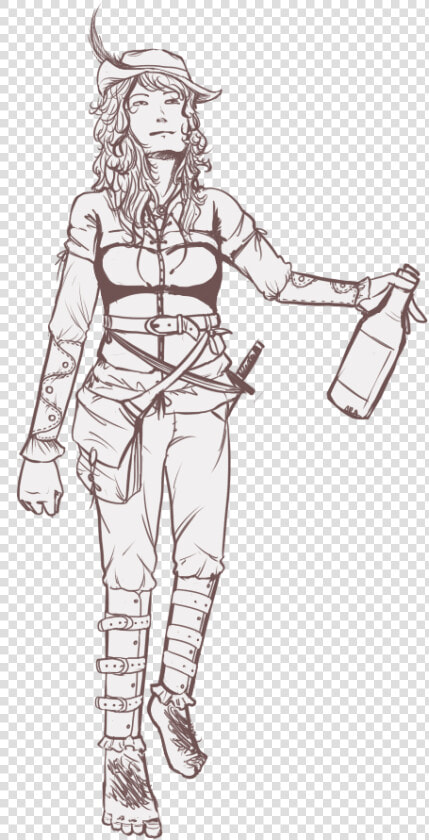 15 Hobo Drawing Depression For Free Download On Mbtskoudsalg   Fantasy Character Concept Sketch  HD Png DownloadTransparent PNG