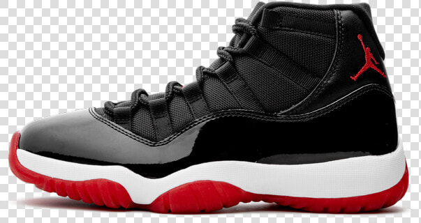 Air Jordan 11 Retro Bred Png  Transparent PngTransparent PNG