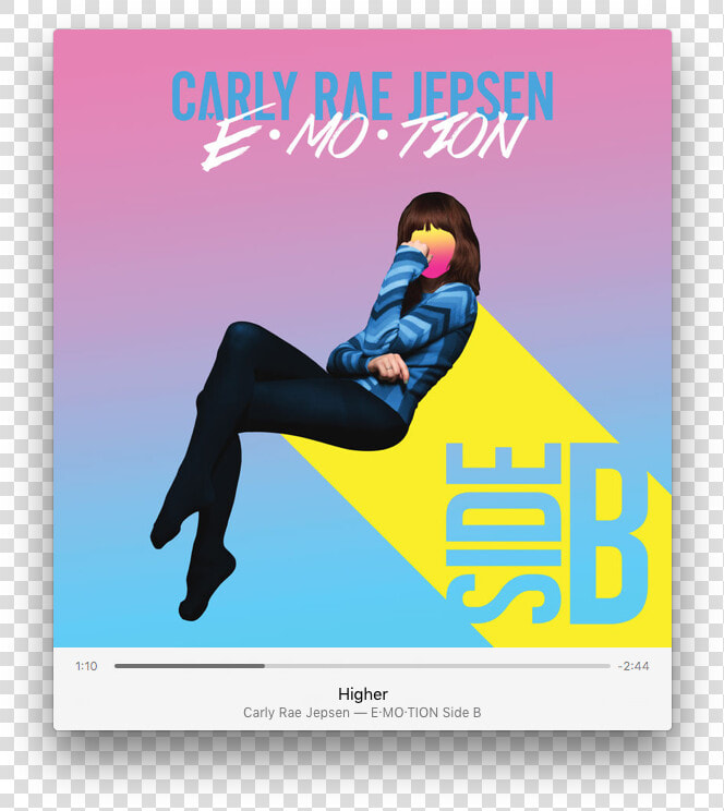 Carly Rae Jepsen Emotion Side B  HD Png DownloadTransparent PNG