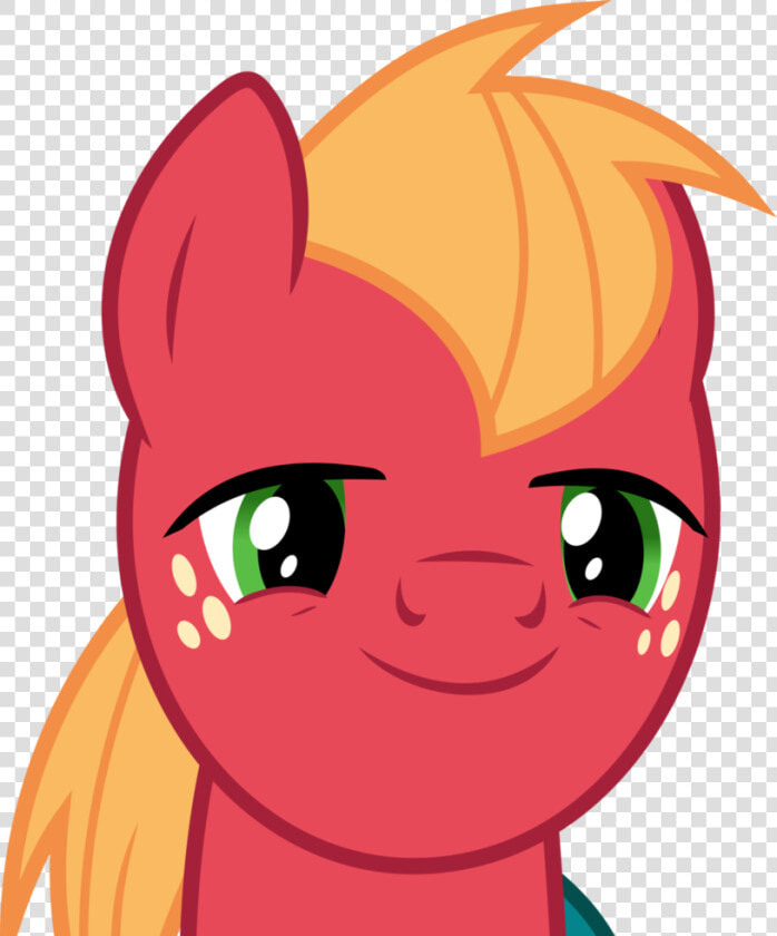 Transparent Little Mac Png   Big Macintosh Mlp Face  Png DownloadTransparent PNG