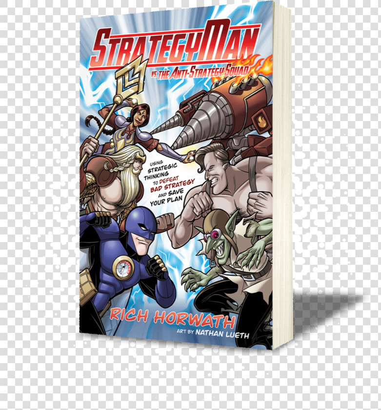 Strategyman Book Cover   Strategy Man Vs The Anti Strategy Squad  HD Png DownloadTransparent PNG