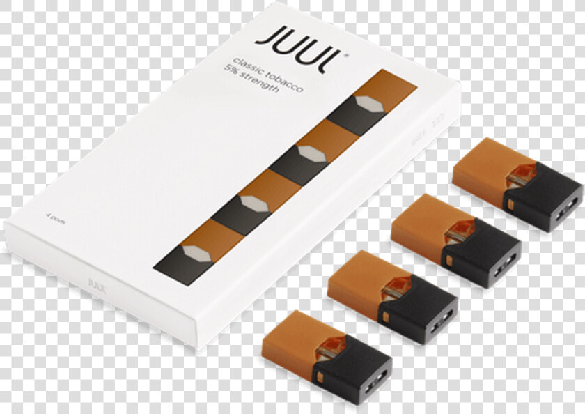 Juul Pods   Juul Pods Classic Tobacco  HD Png DownloadTransparent PNG