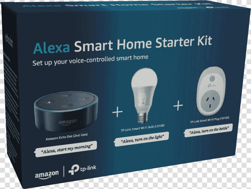 New Amazon B07456nhz6 starter Alexa Smart Home Starter   Alexa Smart Home Kit  HD Png DownloadTransparent PNG