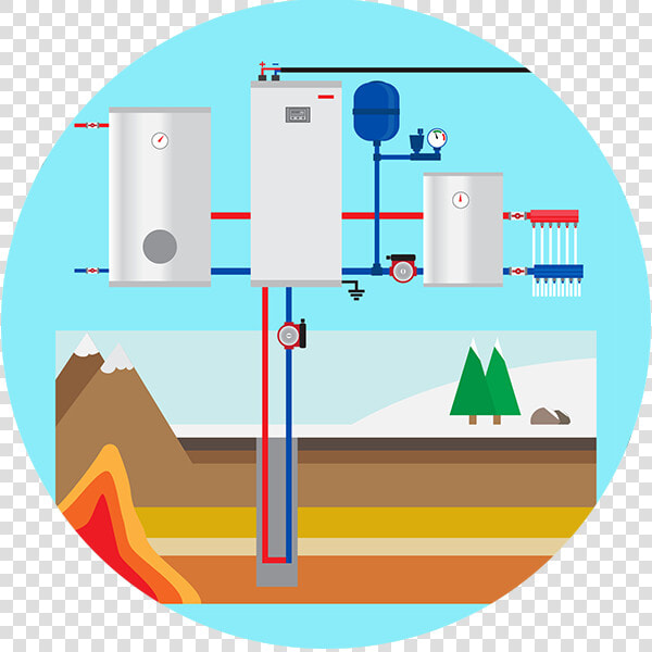 Qodef Image With Icon   Clipart Heat Pump  HD Png DownloadTransparent PNG