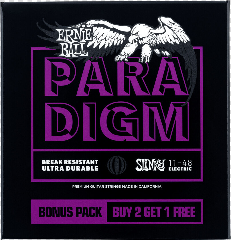 Power Slinky Paradigm Electric Guitar Strings   Graphic Design  HD Png DownloadTransparent PNG