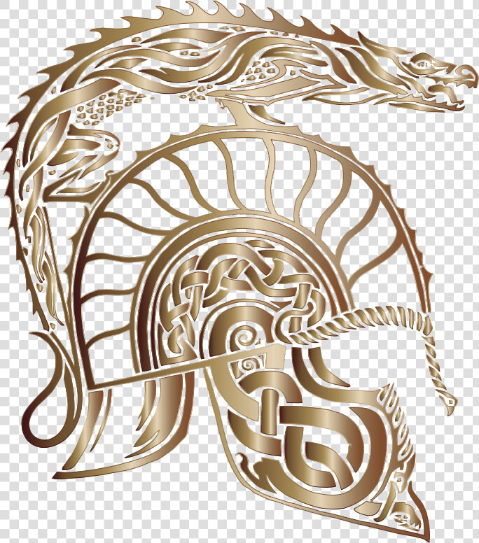 Children Of Hurin Dragon Helm Bronze No Background   Dragon Helm Of Dor Lomin Tattoo  HD Png DownloadTransparent PNG
