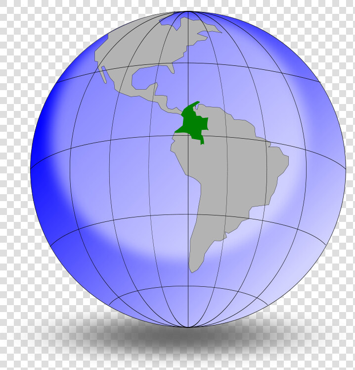 Colombia En El Globo   Colombia On The Globe Gif  HD Png DownloadTransparent PNG
