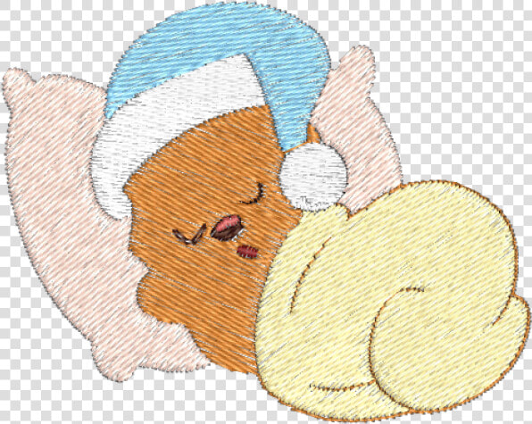 Ursinho Dormindo Em Png  Transparent PngTransparent PNG