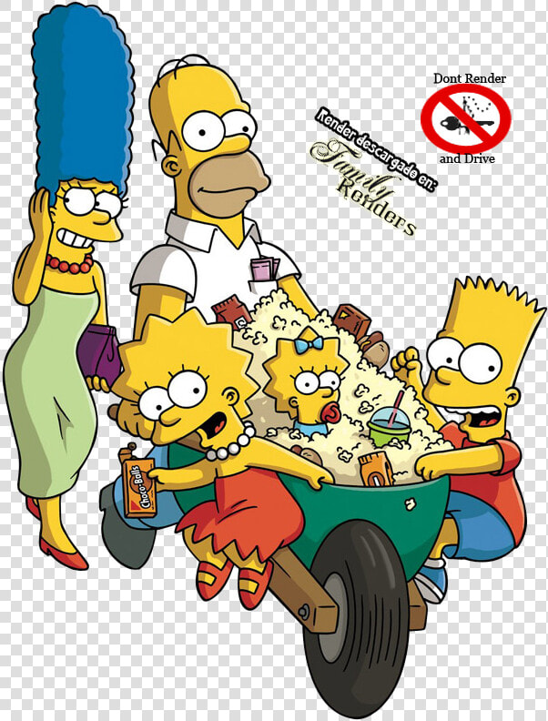 Simpsons Family Png   Simpsons Pic No Background  Transparent PngTransparent PNG