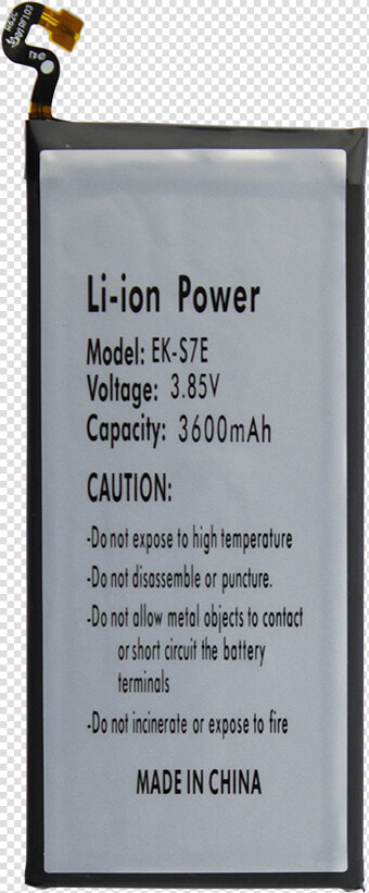 Samsung Galaxy S7 Edge Replacement Battery   Samsung S7 Battery Replacement Part  HD Png DownloadTransparent PNG