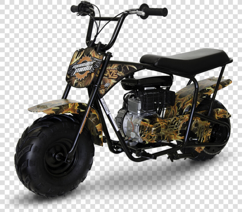 Legends Blaze 80cc Gas Mini Bike   Monster Moto Mini Bike  HD Png DownloadTransparent PNG