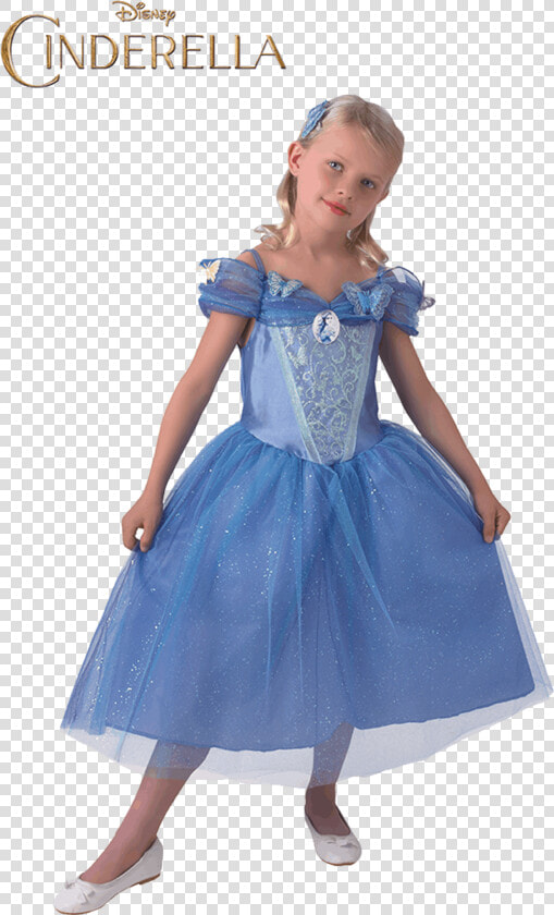 Disfraz Cenicienta Live Action Inf  Talla 8 A 10 Años   Costume Cinderella Disney  HD Png DownloadTransparent PNG