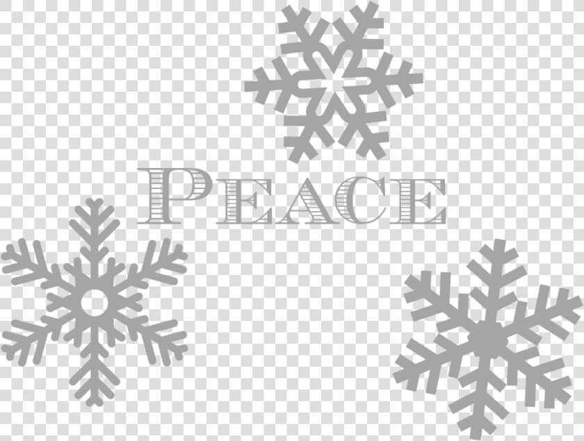 Peace Snowflakes Christmas Message From Coombe Mill   Snowflake  HD Png DownloadTransparent PNG