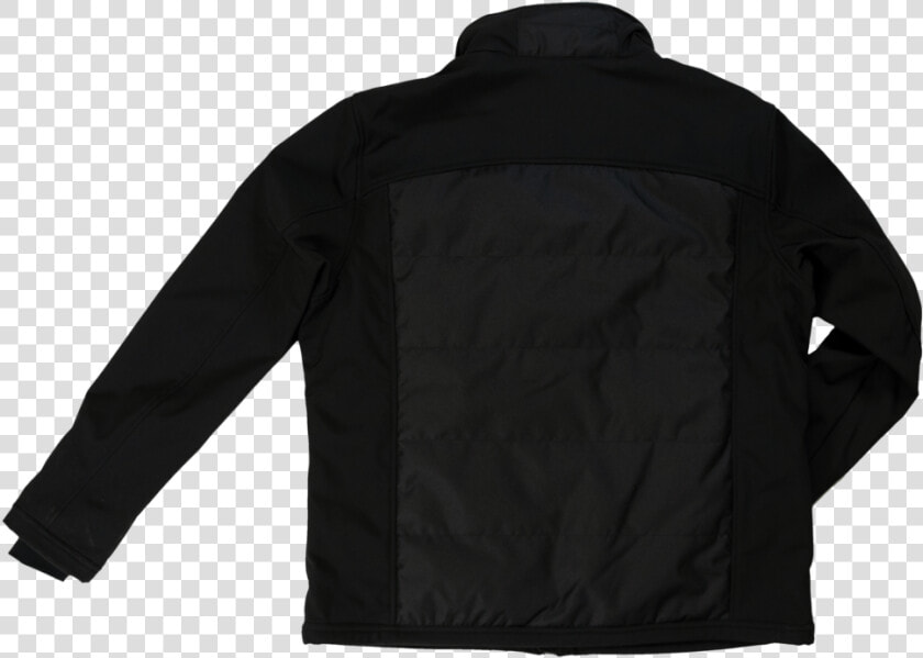 Tough Duck Mens Poly Oxford Soft Shell Jacket Black   Pocket  HD Png DownloadTransparent PNG