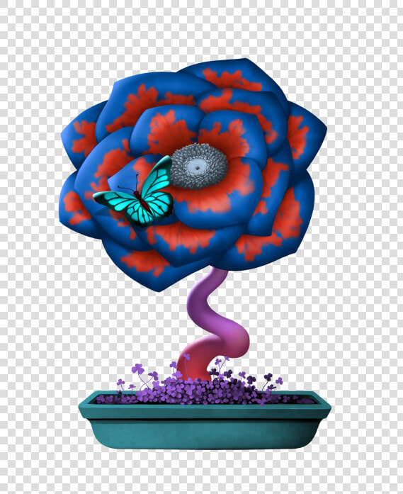 Lightblue Butterfly  HD Png DownloadTransparent PNG
