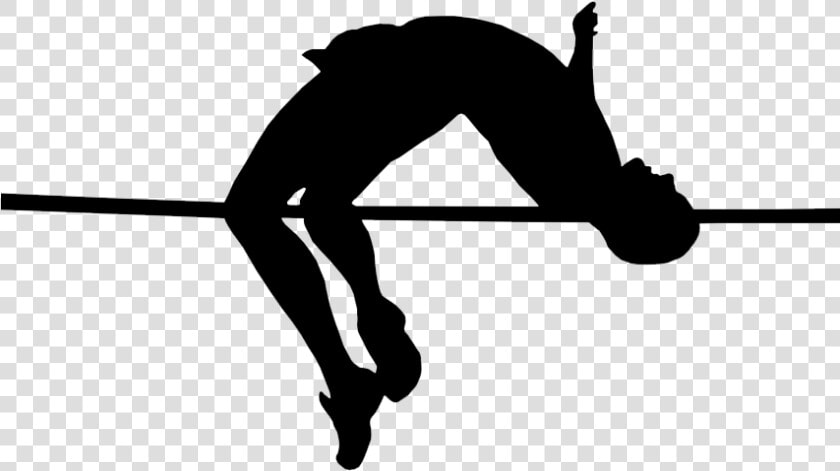 Track  amp  Field High Jump Long Jump Clip Art   High Jump Clipart  HD Png DownloadTransparent PNG