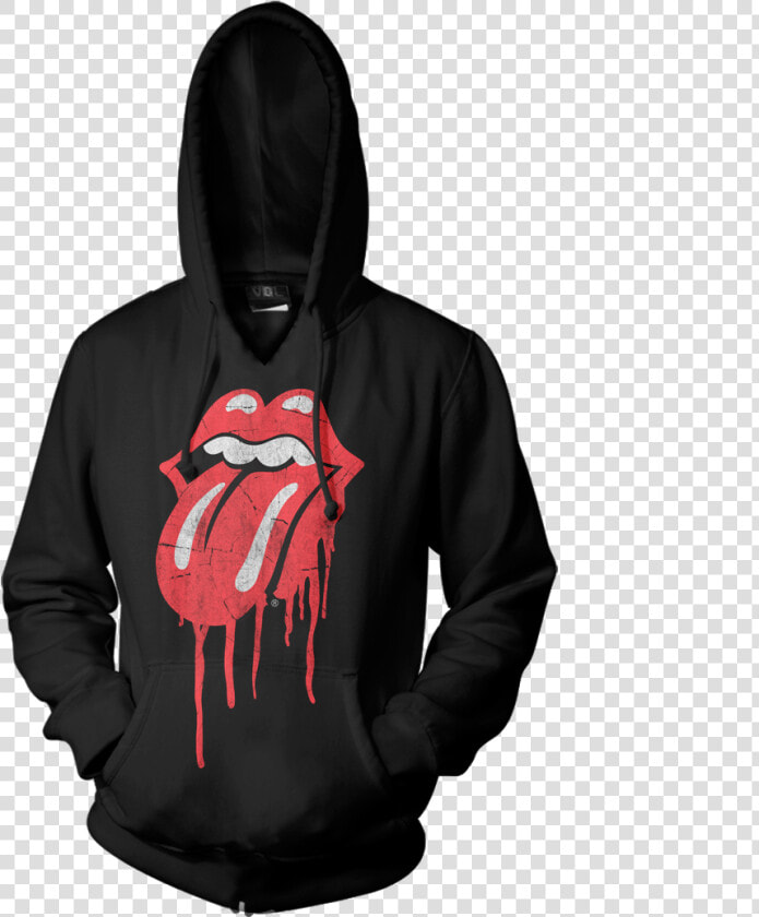 Transparent Rolling Stones Png   Rolling Stones Tongue Hoodie  Png DownloadTransparent PNG