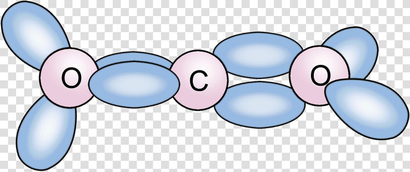Kugelwolken Molekül Co2   Molekul Co2  HD Png DownloadTransparent PNG
