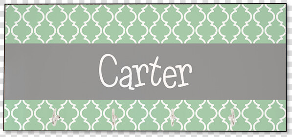 Personalized Quatrefoil Key Hanger title Personalized   Polka Dot  HD Png DownloadTransparent PNG