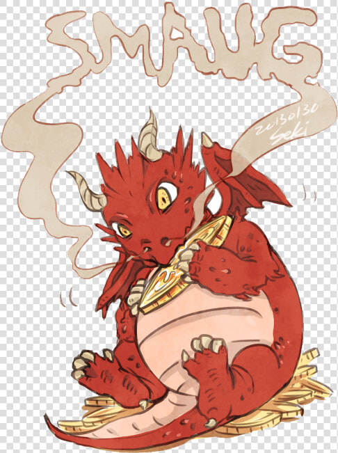 Smaug The Hobbit Bilbo Baggins The Lord Of The Rings   Cartoon Lord Of The Rings Smaug  HD Png DownloadTransparent PNG