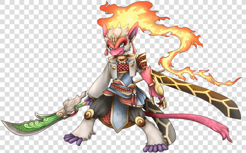 Shogun Katsumi The Infernape  And Daimyō Haneko The   Illustration  HD Png DownloadTransparent PNG