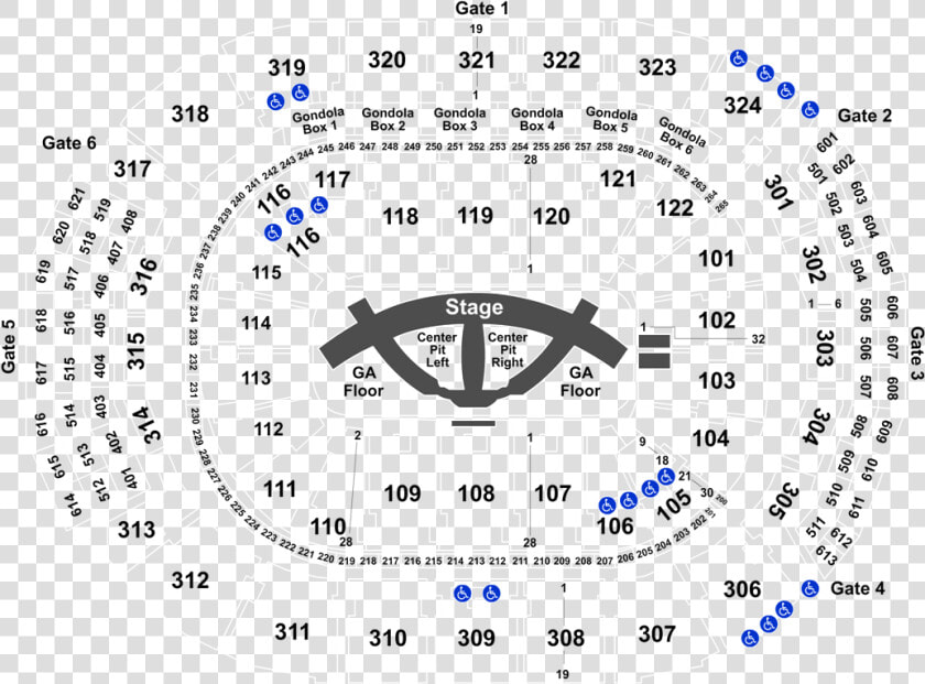 Scotiabank Arena Seating Chart Kiss  HD Png DownloadTransparent PNG