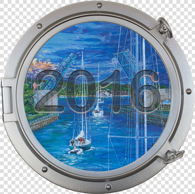 Charlevoix Venetian Festival Artwork   Porthole Window  HD Png DownloadTransparent PNG