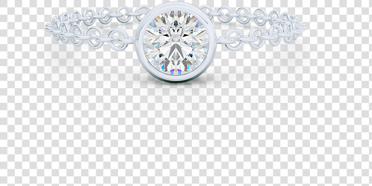 Fashion  Stackable Ring  Featuring Bezel Set Round   Engagement Ring  HD Png DownloadTransparent PNG