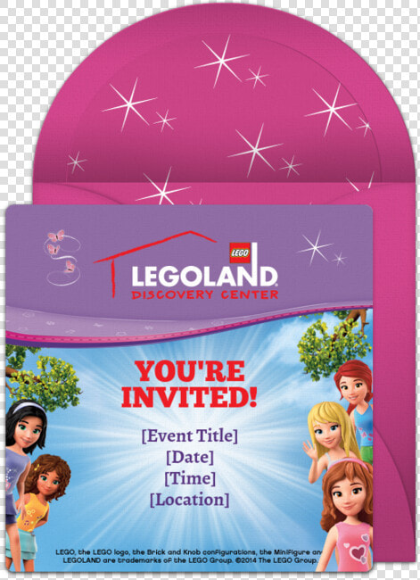Legoland Invitation  HD Png DownloadTransparent PNG