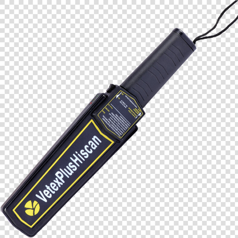 Vetex Plus High Scan Metal Detector   Strap  HD Png DownloadTransparent PNG