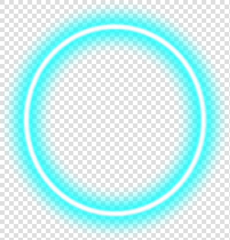  neon  blue  light  circle  tumblr   Neon Lights Tumblr Hd  HD Png DownloadTransparent PNG