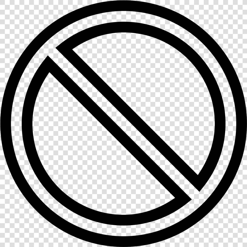 Prohibited No Sign Fractal   Circle  HD Png DownloadTransparent PNG