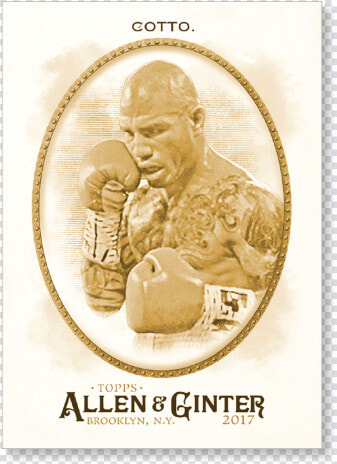 Miguel Cotto 2017 Allen  amp  Ginter Base Poster   Poster  HD Png DownloadTransparent PNG