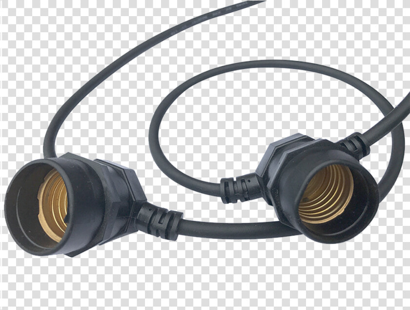 961527 String Light With Euro Plug  amp  Weatherproof Socket  HD Png DownloadTransparent PNG